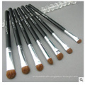 Animal Hair Makeup Brush Set, Eye Shadow Makeup Brush 7